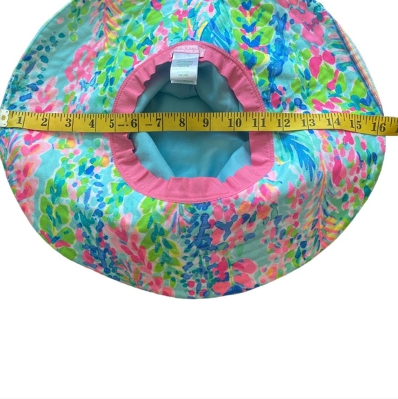 Lilly Pulitzer Sun Hat in Catch The Wave HTF - Picture 4 of 5
